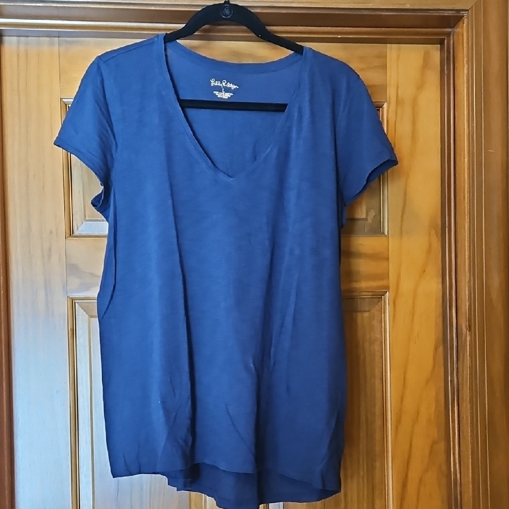 Lilly Pulitzer Etta V Neck Top Size L